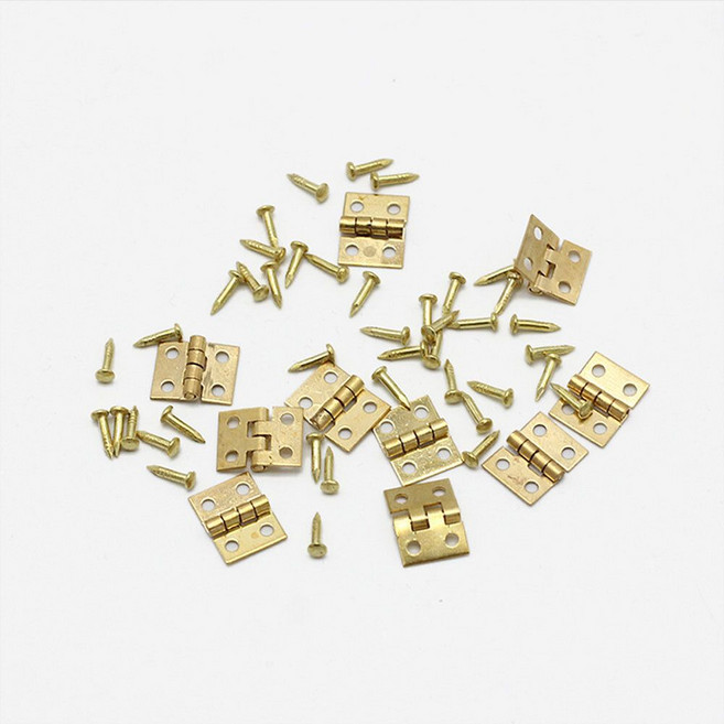 힌지 미니 10개 미니힌지 공예 마이크로 재료 미니경첩 경첩 꺽쇠, 본상품선택, 1