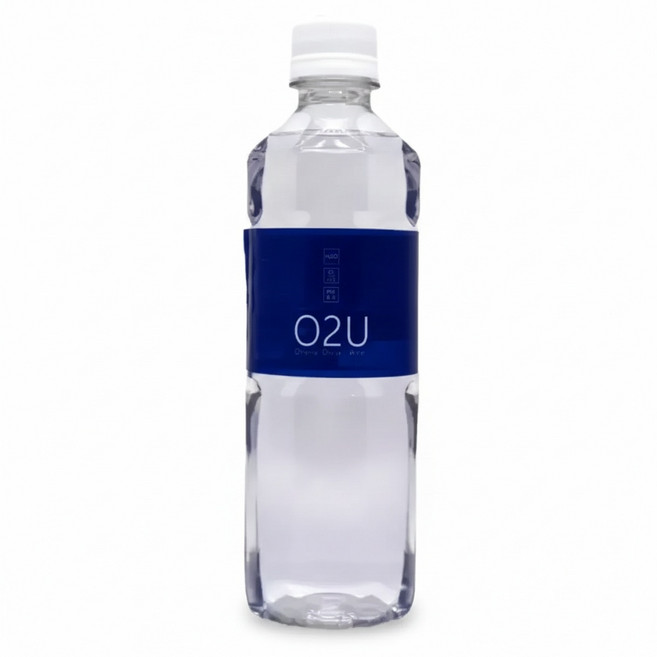 O2U 고농축 산소수 500ml 20개입 / 속리산 삼파수 천연 약 알칼리수 + 산소 pH 8.0 / 오투유, 12개, 1.5L