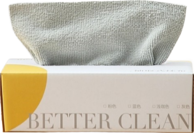 BETTER CLEAN 超細纖維抹布 廚房清潔巾, 1個