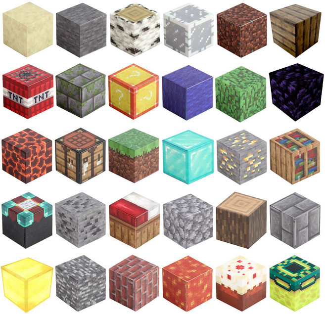 DIY 자석 블록 30개 큐브 마그네틱 블록 창의력향상, 30종, 1개