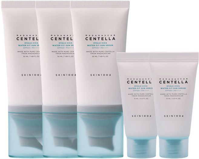 트리플 기획 히알루시카 워터핏 선세럼 50ml 3개 + 선세럼 15ml 2개