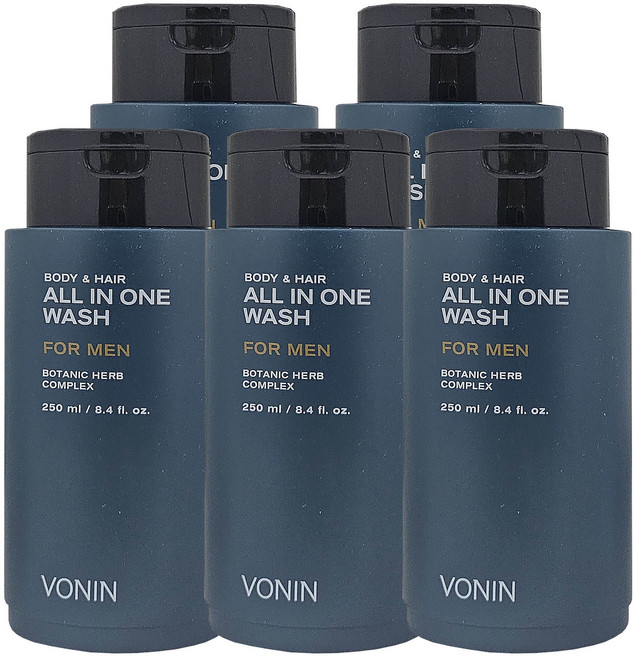 보닌 바디 앤 헤어 올인원 워시 250ml, 5개