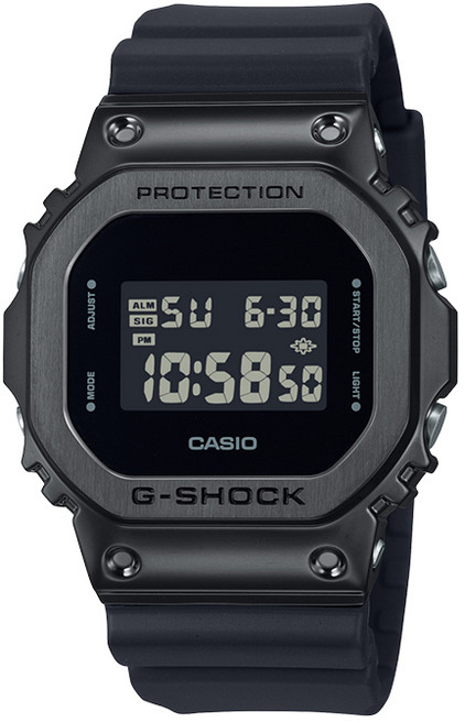 G-SHOCK 지샥 GM-5600UB-1 스퀘어 메탈 블랙 손목시계