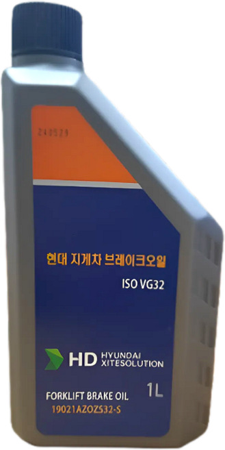 지게차 브레이크오일 ISO VG32 전용 1L 현대 클라크 도요타 니찌유 DOT3, 1개