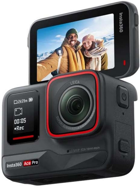 방수 카메라 라이딩 8K 모터사이클 액션캠, Ace Pro2여행사진(2배터리)