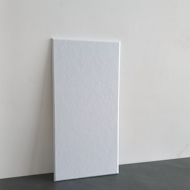 聚酯纖維吸音板 自帶背膠 消音板 隔音棉, 1個, 白色-30*60【帶背膠，量大提前聯繫】