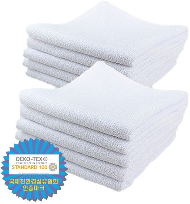 클레오니 국내산 면행주 오코텍스 인증, 10개