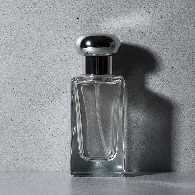 루나 실버캡 30ml 향수병 스크류타입 공병 용기 만들기 재료 퍼퓸 스프레이 유리 DIY, 1개