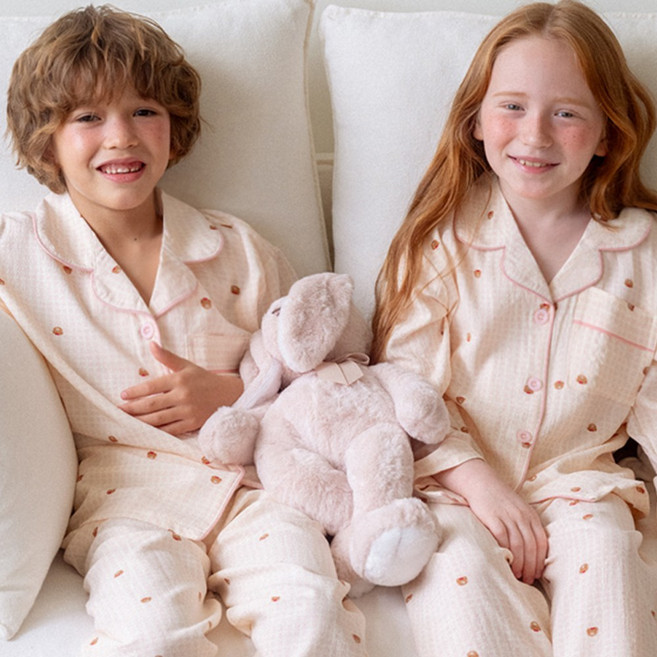 메리핀 아동 디어드림 카라 긴팔잠옷 상하세트