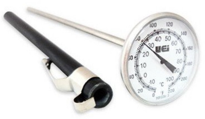 프랜드커피 카페 아날로그 온도계 (대), 1개