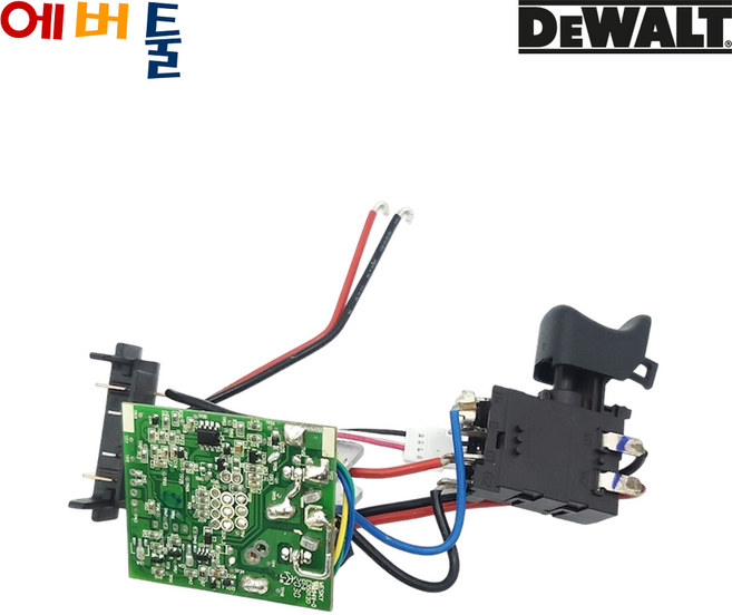 (주문상품) 디월트 부품 DCE100 충전 송풍기 스위치 - 1004704-95, 1개