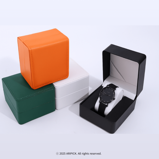 아리픽 가죽 시계 보관함 워치 케이스 쥬얼리 팔찌 수납 박스