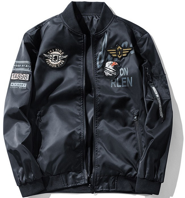 남자 양면점퍼 봄 가을 항공점퍼 바람막이 아우터 블루종