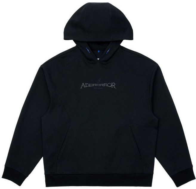 아더에러 로고 디테일 후디