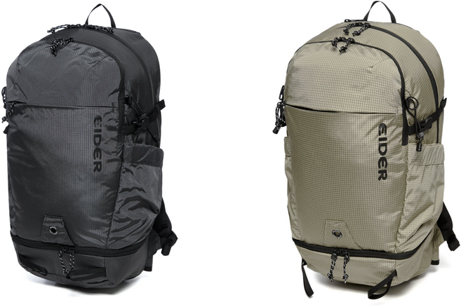 아이더 공용 등산배낭캉테 25L (DUA24B01), 카키베이지