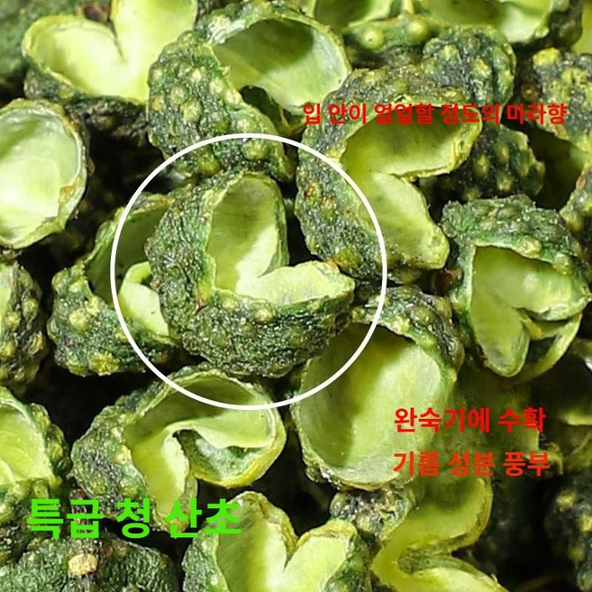 특급 산초 마자오 청화초 마라 향 중식 마라탕 마라샹궈 향신료 산지 직배송, 1kg, 1개