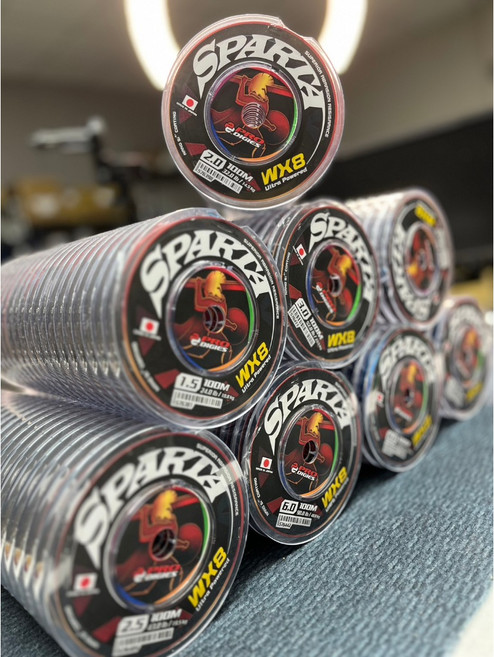 名洋釣具 PRODIGIES SPARTA斯巴達 WX832 五色PE線 高強度耐磨 五色分段染色, 1個, 5.0