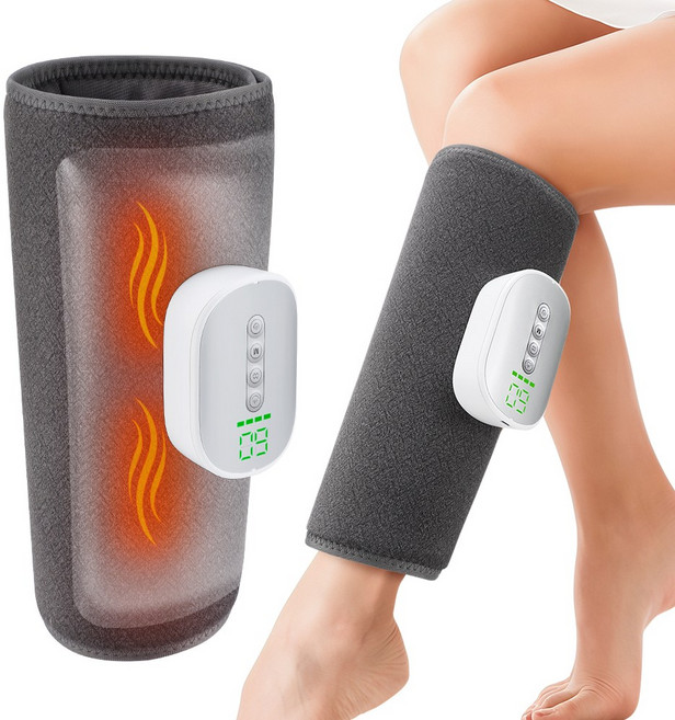 KINGLEAD 킹리드 다리 종아리 근욕 안마 공기압 마사지 온도 조절 가열 가능, 수량: 2개, 킹리드-101617