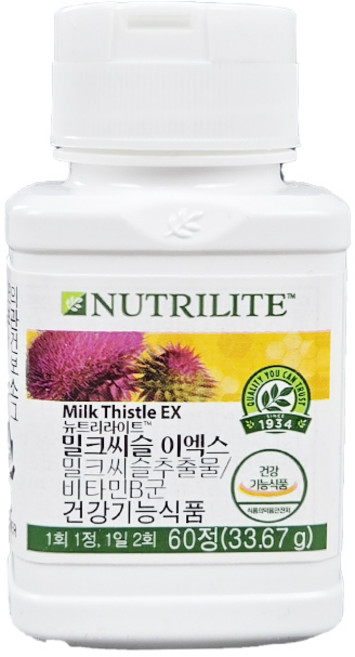 뉴트리라이트 밀크씨슬, 60정, 1개