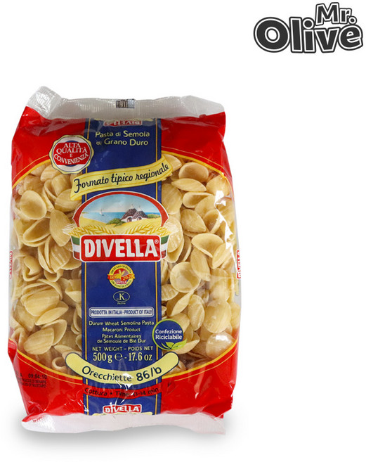디벨라 파스타 오레끼에떼 스벤톨라, 1개, 500g