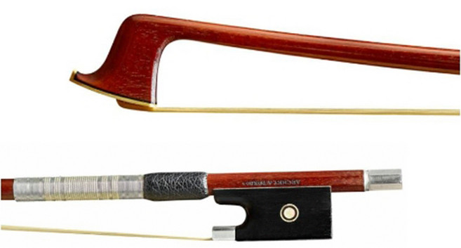 小提琴弓 巴西木弓身 優質馬尾毛 人體工學設計 精美裝飾, 1個