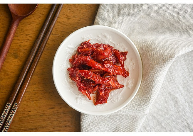 광천 땡스맘푸드 프리미엄 명태회무침 [모든구매고객 랜덤서비스 증정], 500g, 1개