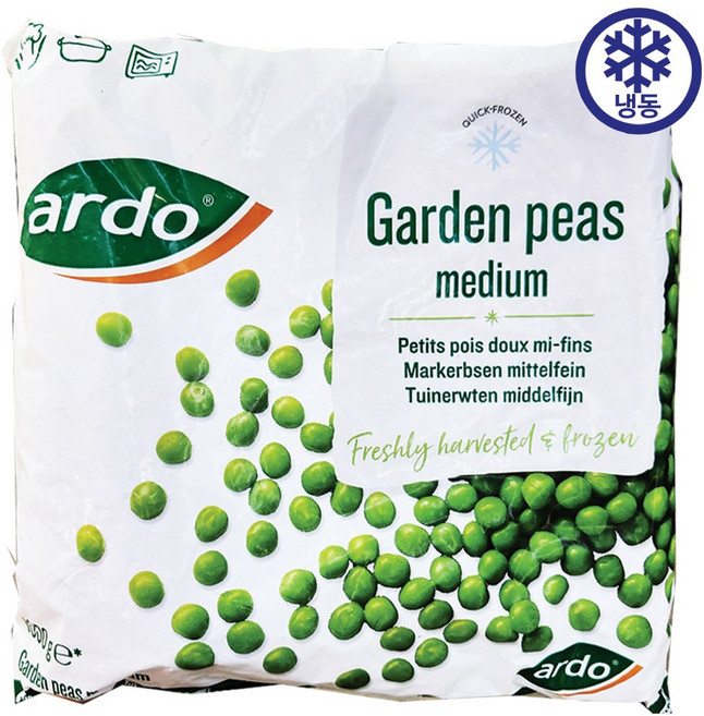 아르도 냉동 완두콩, 1개, 1kg