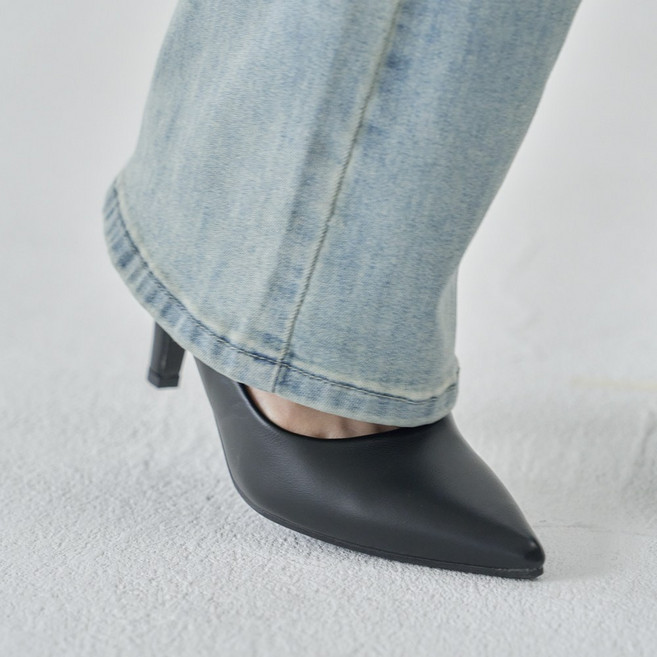 더웨이나인 발편한 여자 구두 5cm 7cm 정장 힐 면접 벨라