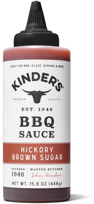 킨더스 히코리 브라운 슈가 바비큐 소스 16온스, 1, 448g