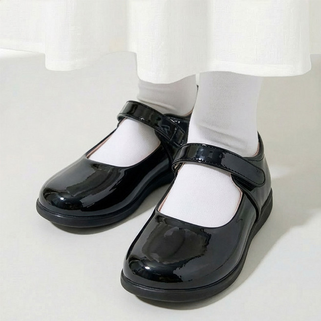 스토리원 여아용 애나멜 메리제인 콩쿨 구두 W-KIDSH020