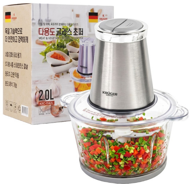 독일 전동 멀티 다지기 5세대, 프리미엄 초퍼