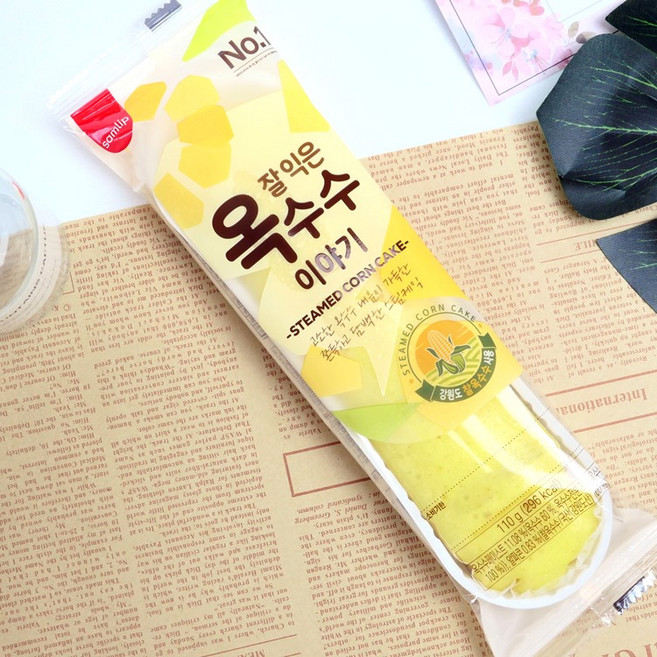 spc 삼립 잘익은 옥수수 이야기 110g, 4개