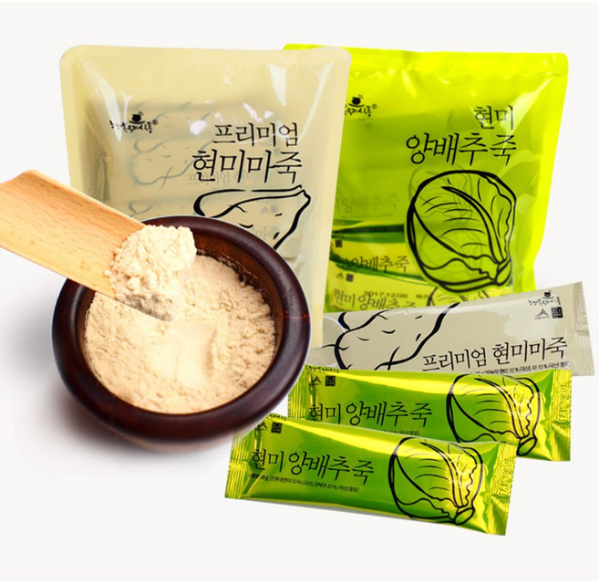 100% 국산 현미 마죽 양배추죽 40스틱 선식 식사대용 간편식, 40개, 현미마죽