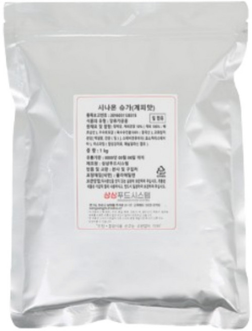 상상푸드시스템 시나몬 슈가, 1kg, 1개