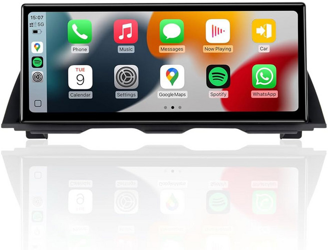 BMW F10 F11 NBT 유선 및 무선 카플레이 리트로핏 안드로이드 오토용 PEMP 12.3인치 리눅스 세로 화면 1920 x 720 디스플레이 미러 링크 카 라디오 블루투스, Linux CIC