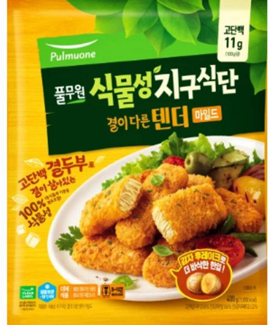 풀무원 [식물성지구식단]결이 다른 마일드 텐더 400g 2개
