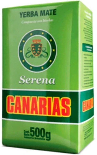Canarias Serena Yerba Mate – 허브가 함유된 우루과이 예르바 마테 | 부드럽고 균형 잡힌 맛 | 잎 마테차 | 500g(17.6온스), 1 - 쿠팡