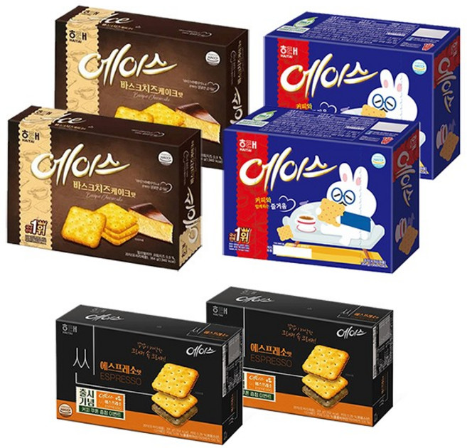 해태 에이스 바스크치즈케이크 364g 씬에스프레스291g X 2, 2개