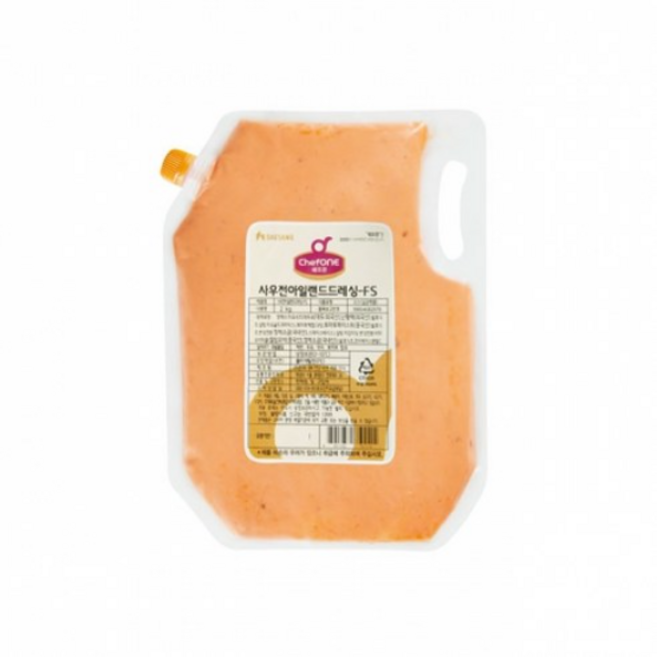 쉐프원 사우전 아일랜드 드레싱 2kg, 7개