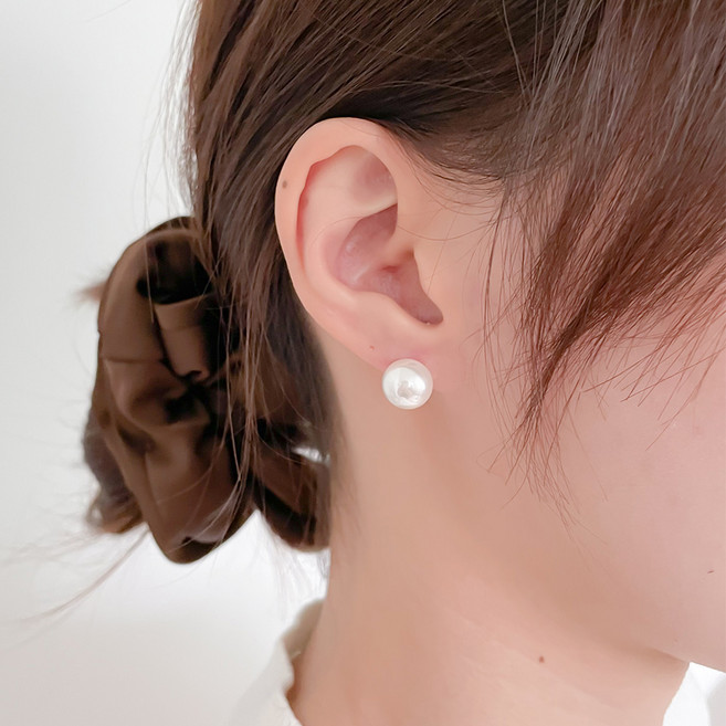 [무배/925실버/3쌍세트] 진주 은침 귀걸이 3쌍 세트