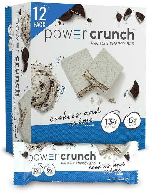파워크런치 프로틴 에너지 바 오리지널 쿠키 앤 크림, 1개, 480g