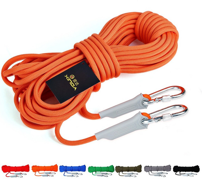 로프천국 물에뜨는 부력로프 구조 생존로프 10mm 다용도로프, 30M, 오렌지