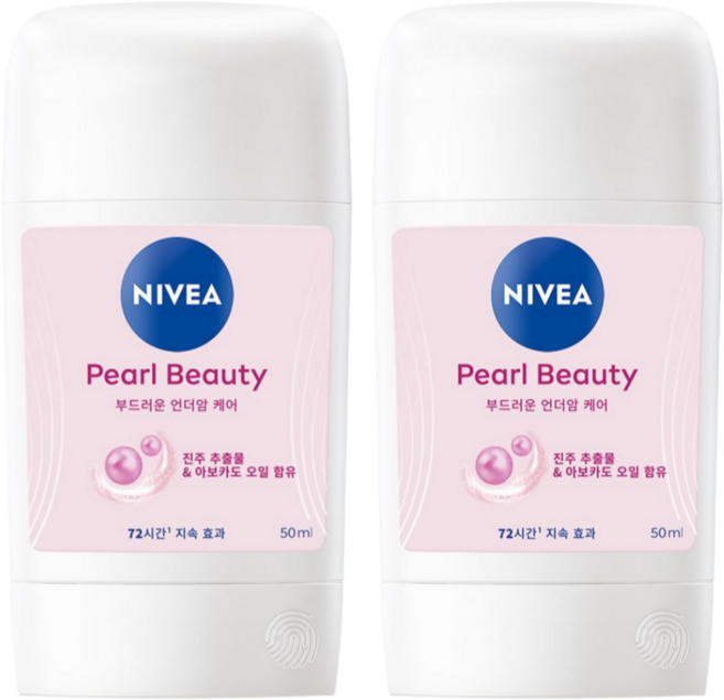 니베아 데오드란트 스틱 펄 뷰티 50ml 2개