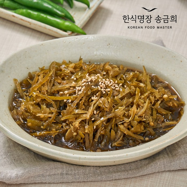 한식명장 송금희 국내산 고추채장아찌 500g, 1개
