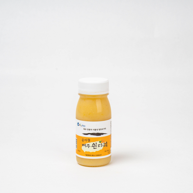제주 전통 발효음료 곶자왈 제주 쉰다리_감귤맛, 150ml, 15개
