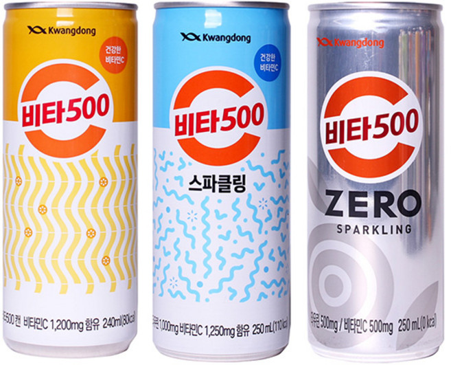 비타500 3종세트 오리지널10개 스파클링10개 제로10개, 250mL