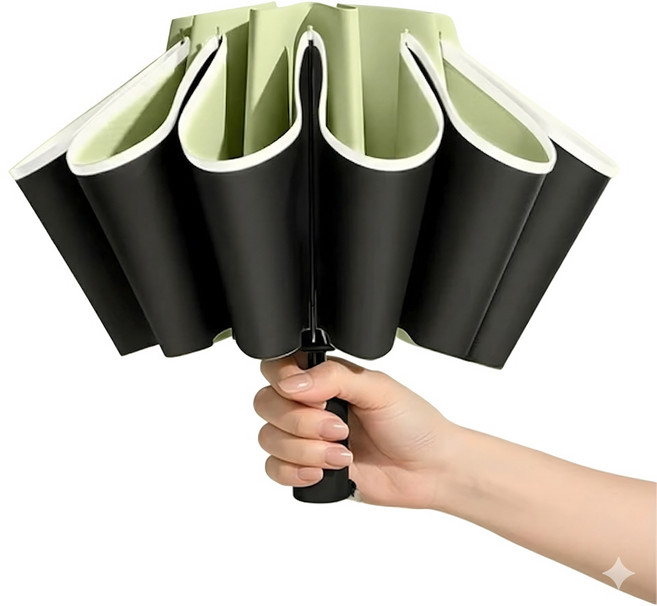 디노트 초경량 3단접이식 자동 우산 양산