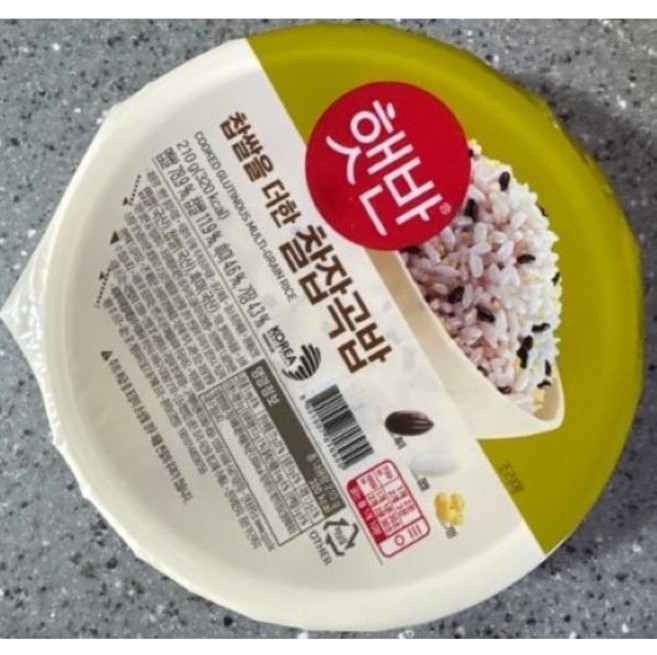 햇반 찰잡곡밥, 210g, 108개