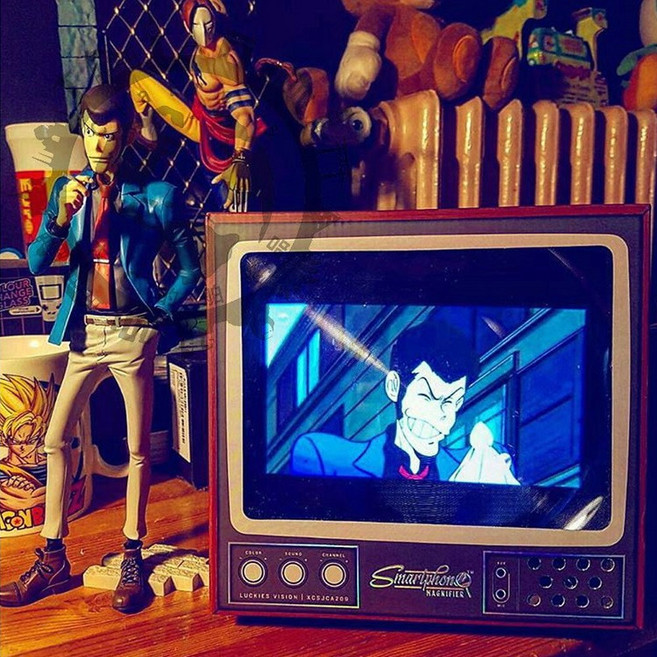 모나코올리브 스마트폰 확대스크린 레트로TV, 1개