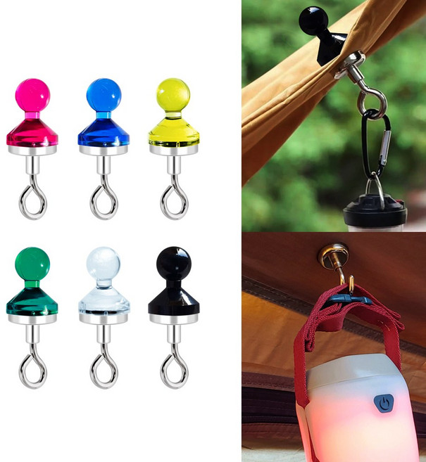 캠핑 자석 고리 O형 소형 네오디움 초강력 텐트 차박 도킹 타프, [단품]O형고리자석_16mm, 1개